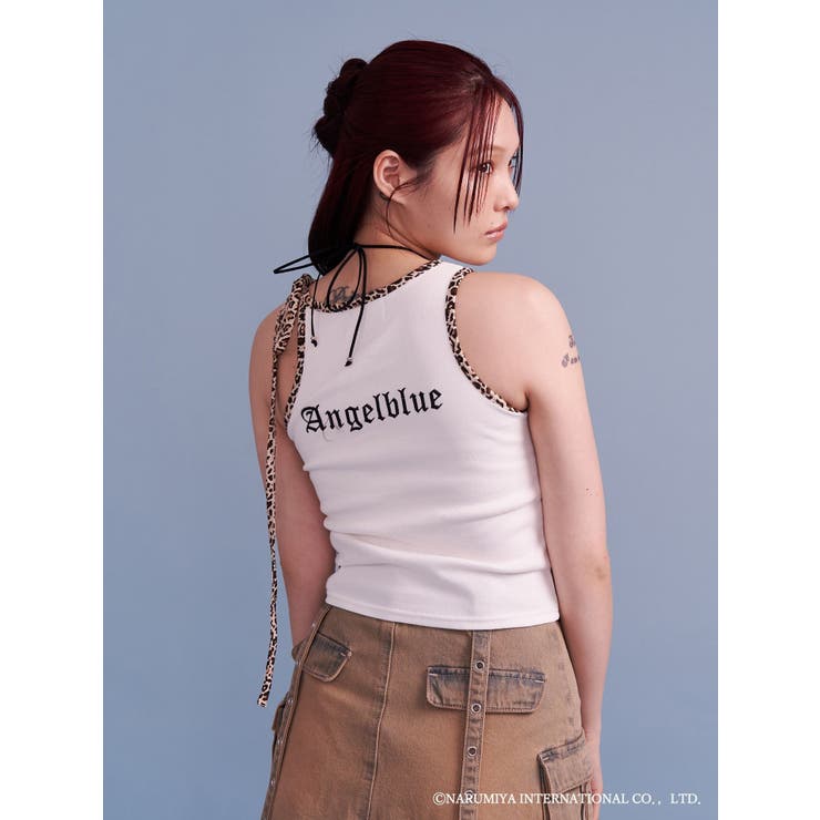 【ANGELBLUE×jouetie】パイピングキャミ | jouetie | 詳細画像10 