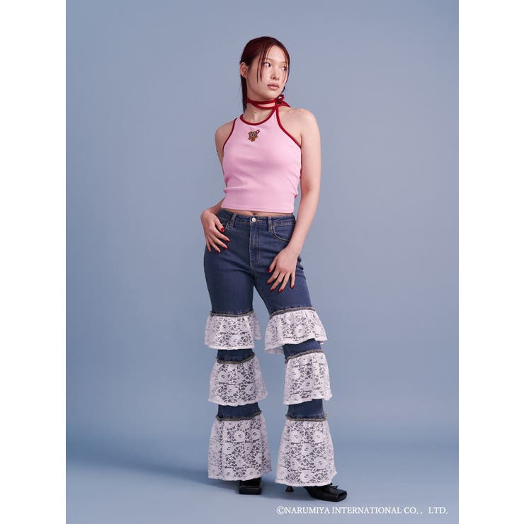 【ANGELBLUE×jouetie】パイピングキャミ | jouetie | 詳細画像24 