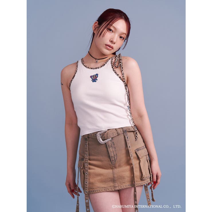 オフホワイト | 【ANGELBLUE×jouetie】パイピングキャミ | jouetie