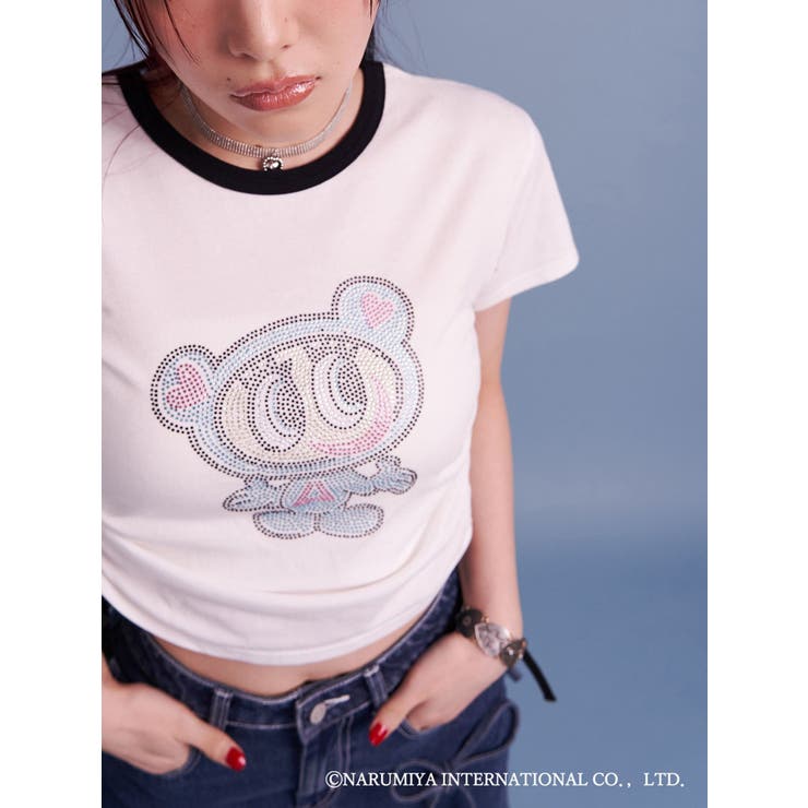 【ANGELBLUE×jouetie】ドロストTシャツ | jouetie | 詳細画像1 