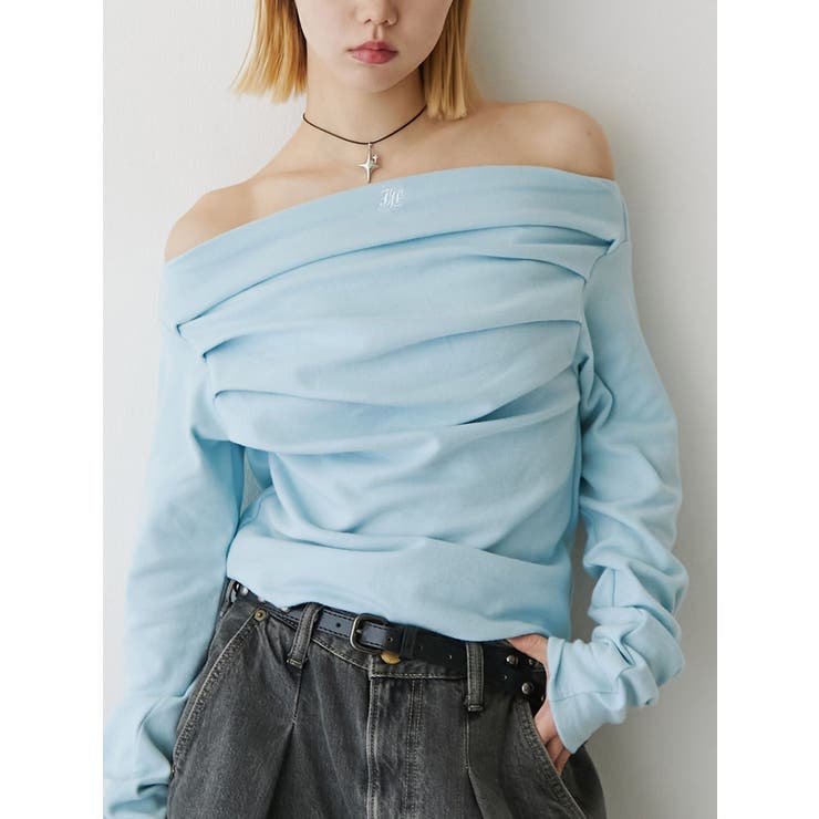 ドレープオフショルトップス | jouetie | 詳細画像6 