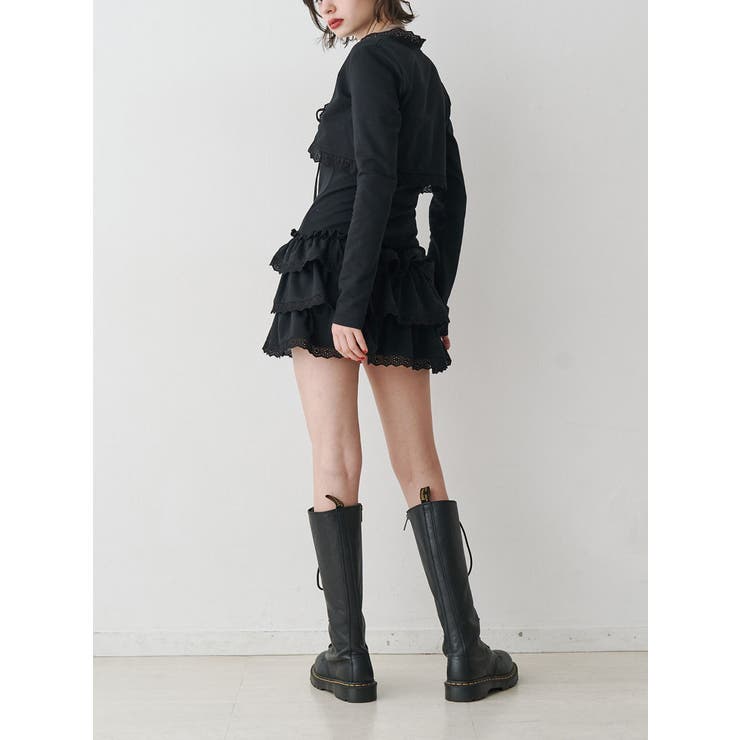 ボレロセットフリルベアワンピース[品番：MKSW0063029]｜jouetie