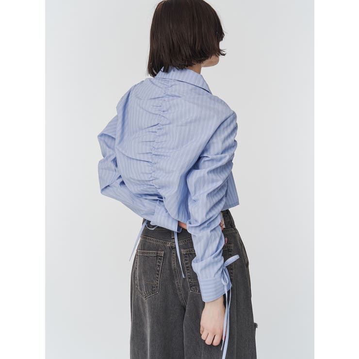 ギャザースリーブシャツ | jouetie | 詳細画像11 