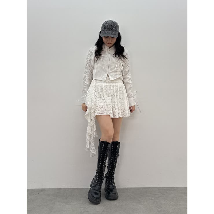 ギャザースリーブシャツ | jouetie | 詳細画像16 