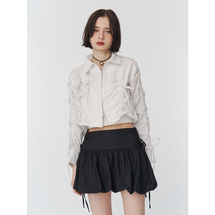 ギャザースリーブシャツ | jouetie | 詳細画像5 