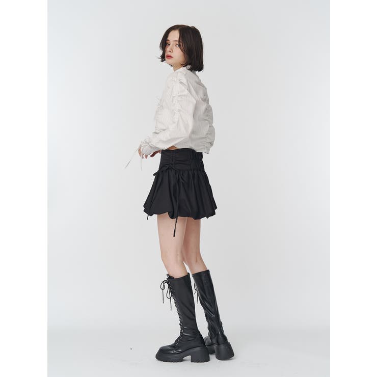 ギャザースリーブシャツ | jouetie | 詳細画像6 