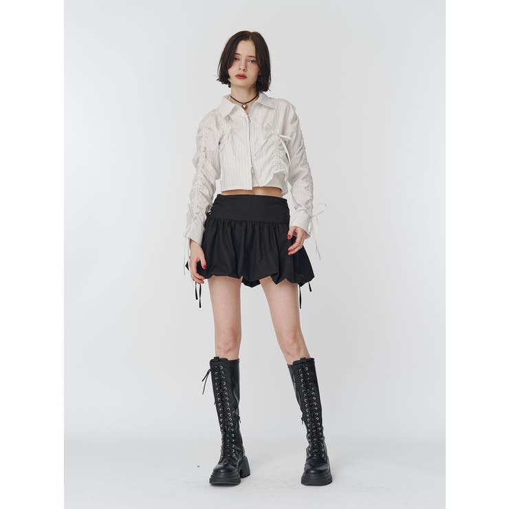 ギャザースリーブシャツ | jouetie | 詳細画像8 