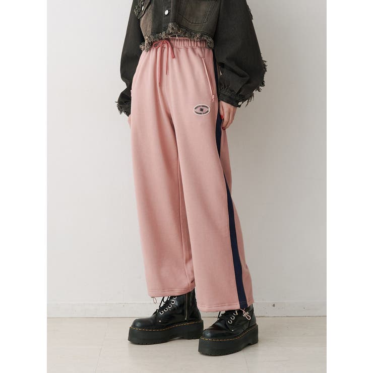 ピンク | ダブルウエストスウェットパンツ | jouetie