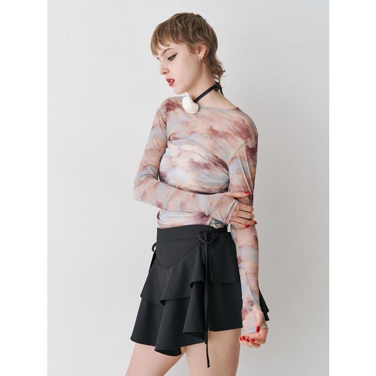 フリルレイヤード2WAYショートパンツ【セットアップ対応】 | jouetie | 詳細画像14 