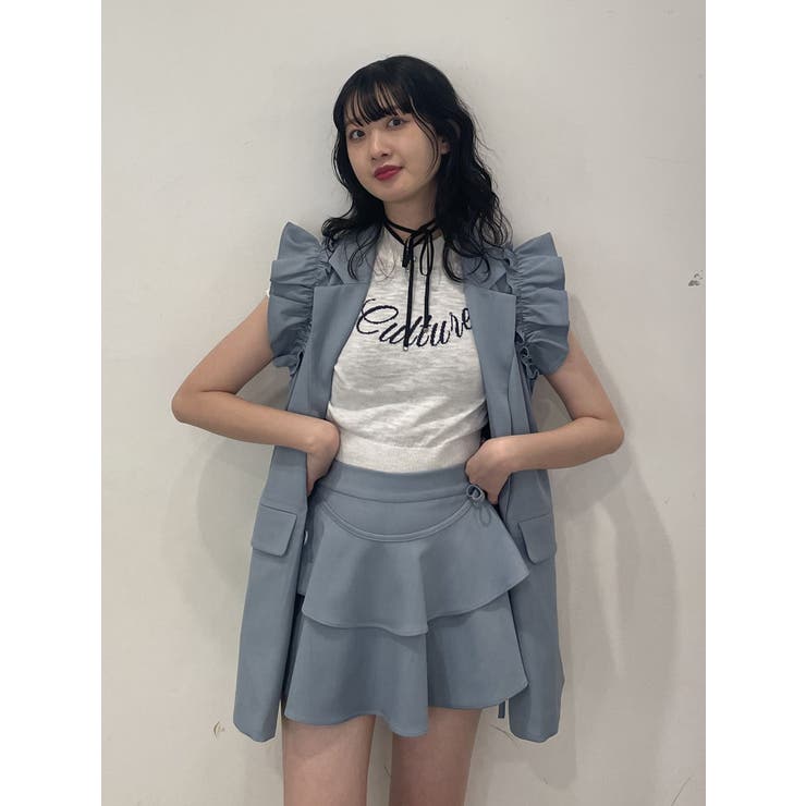 フリルレイヤード2WAYショートパンツ【セットアップ対応】 | jouetie | 詳細画像18 