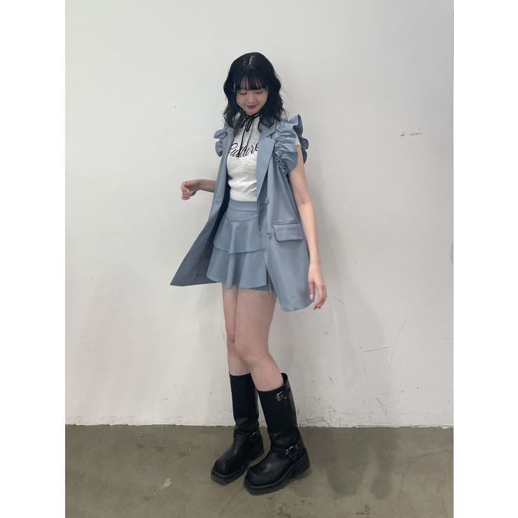 フリルレイヤード2WAYショートパンツ【セットアップ対応】 | jouetie | 詳細画像20 