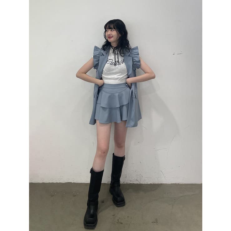 フリルレイヤード2WAYショートパンツ【セットアップ対応】 | jouetie | 詳細画像21 