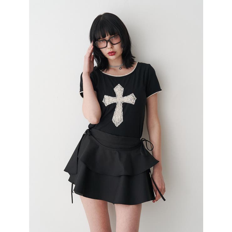 フリルレイヤード2WAYショートパンツ【セットアップ対応】 | jouetie | 詳細画像30 