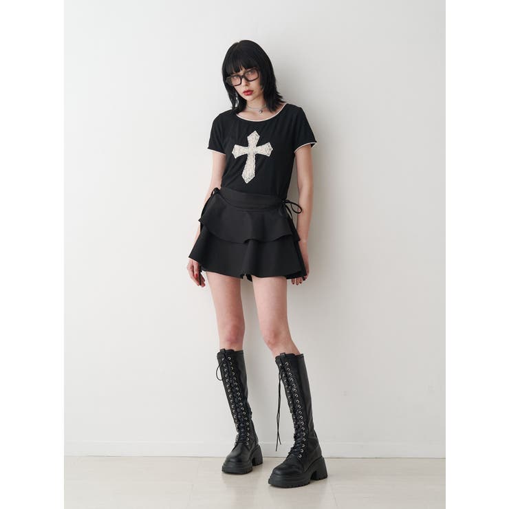 フリルレイヤード2WAYショートパンツ【セットアップ対応】 | jouetie | 詳細画像34 