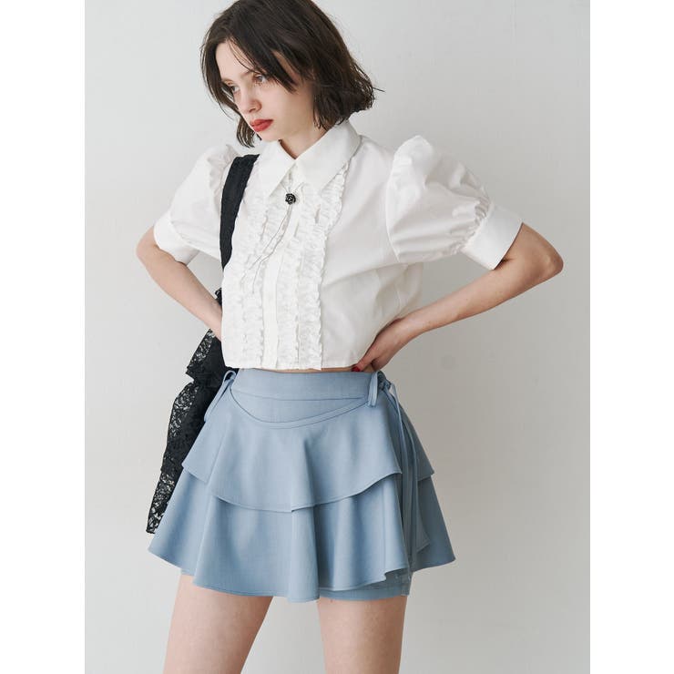 フリルレイヤード2WAYショートパンツ【セットアップ対応】 | jouetie | 詳細画像7 