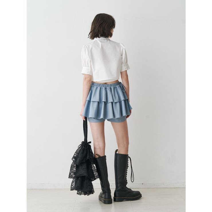 フリルレイヤード2WAYショートパンツ【セットアップ対応】 | jouetie | 詳細画像9 