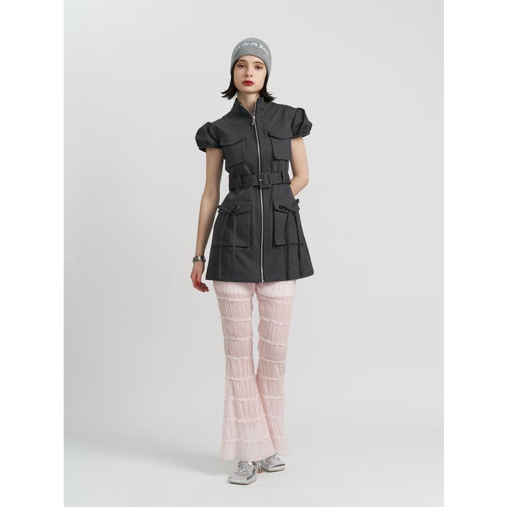 シアーギャザーフレアパンツ | jouetie | 詳細画像13 