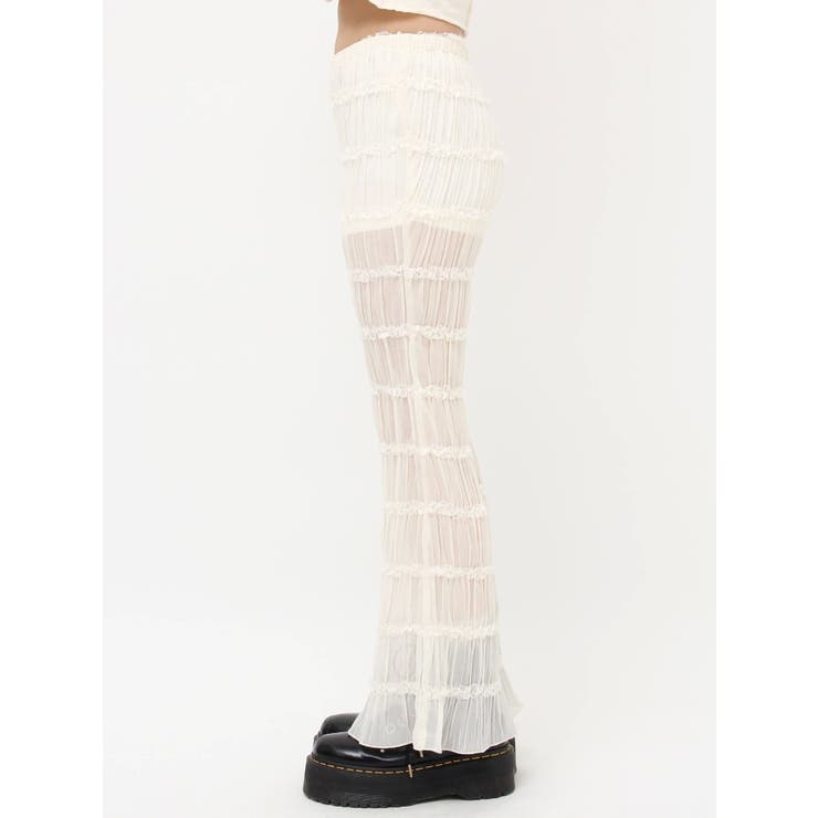 シアーギャザーフレアパンツ | jouetie | 詳細画像16 