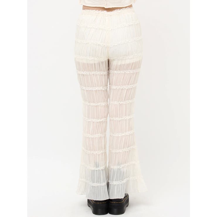 シアーギャザーフレアパンツ | jouetie | 詳細画像17 