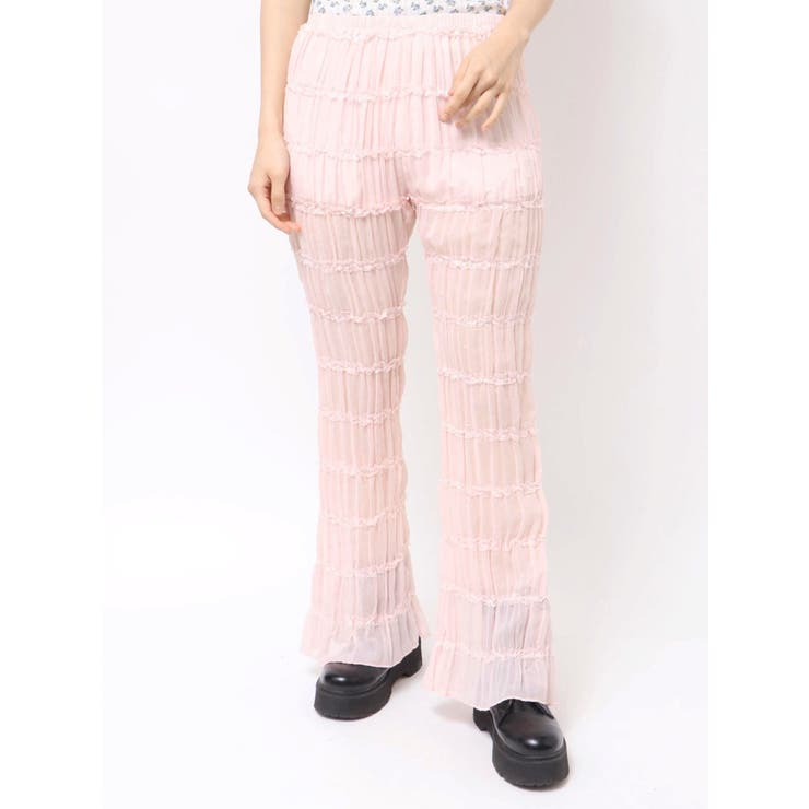 シアーギャザーフレアパンツ | jouetie | 詳細画像26 