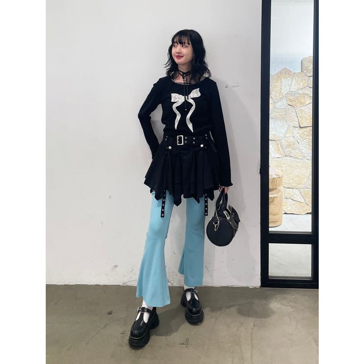 フィットフレアパンツ | jouetie | 詳細画像2 