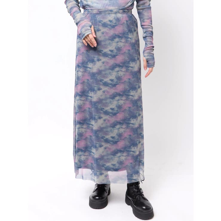 ニュアンスパターンシアースカート | jouetie | 詳細画像21 