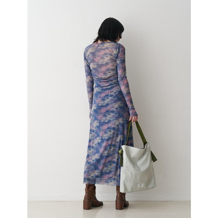 ニュアンスパターンシアースカート | jouetie | 詳細画像5 