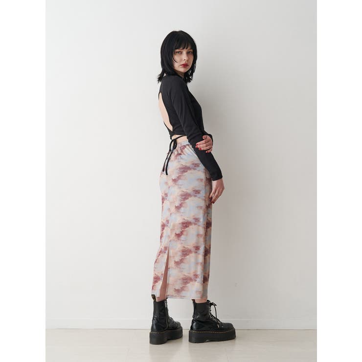 ニュアンスパターンシアースカート | jouetie | 詳細画像9 