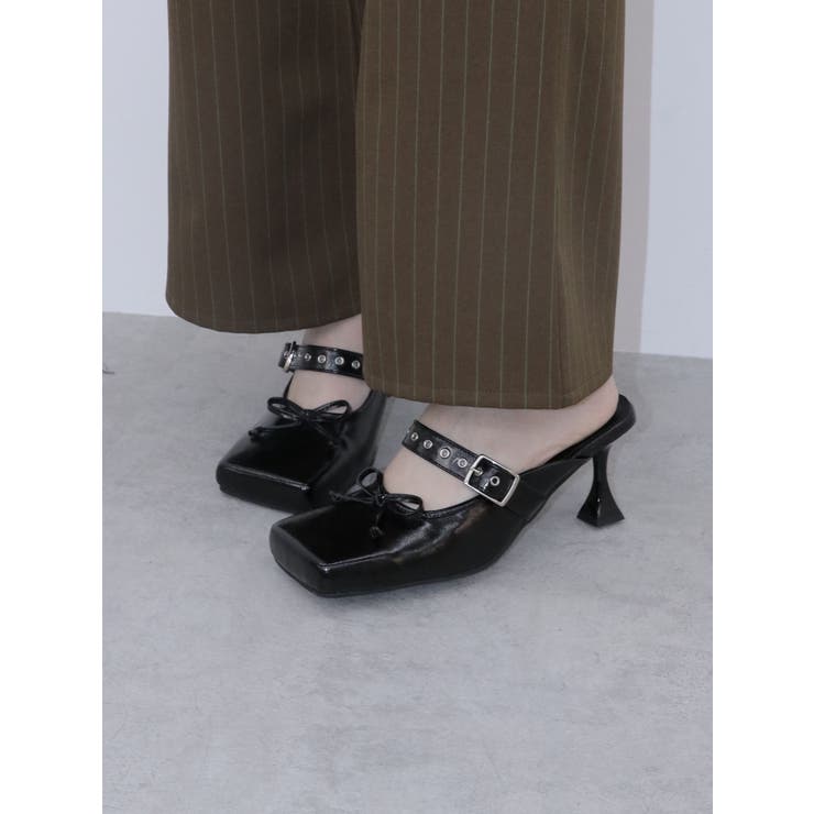 カラーサテンバレエパンプス | jouetie | 詳細画像7 