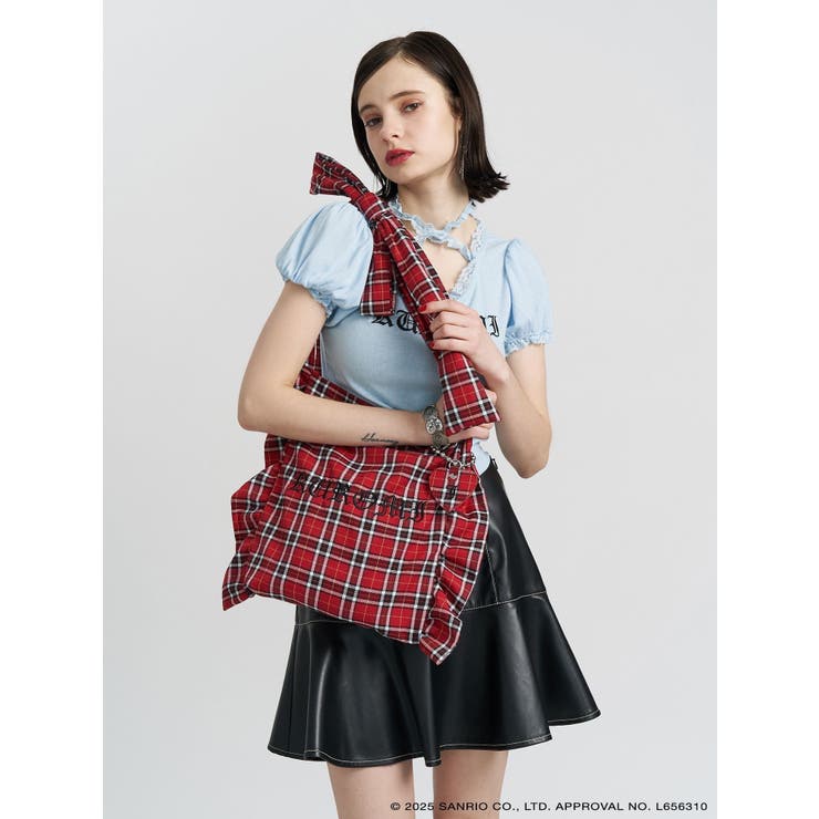 【メロクロコラボ】KUROMIリボントートBAG | jouetie | 詳細画像4 