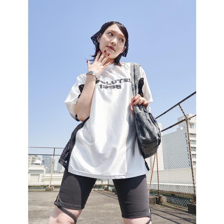 ストレッチデニムバイカーパンツ | jouetie | 詳細画像12 