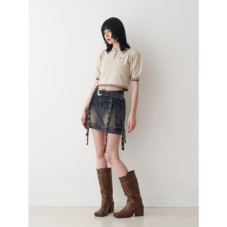 ウエスタンバックルベルトスカパン | jouetie | 詳細画像15 