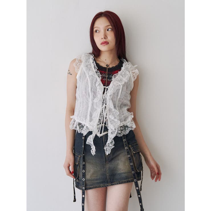 ウエスタンバックルベルトスカパン | jouetie | 詳細画像6 