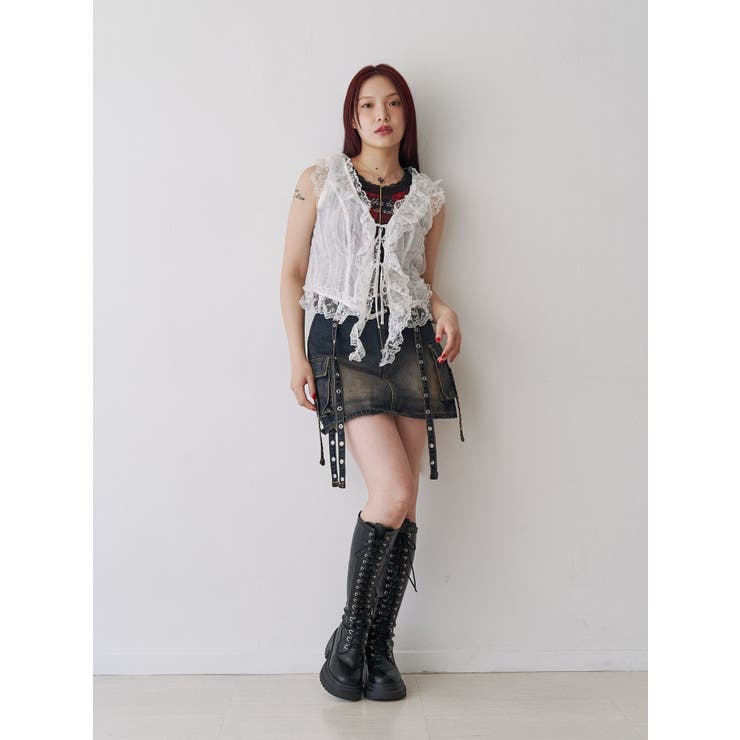 ウエスタンバックルベルトスカパン | jouetie | 詳細画像7 