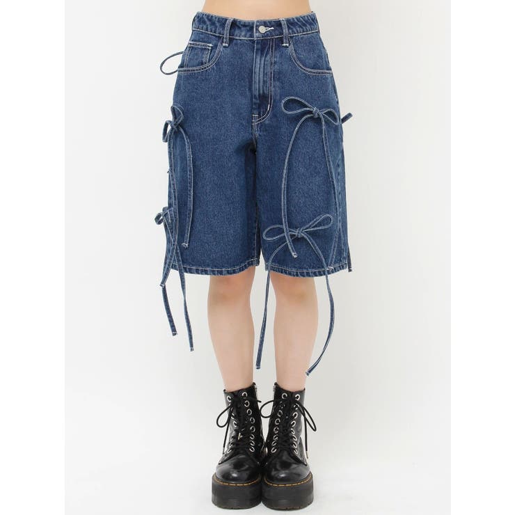 ワイドリボンハーフパンツ[品番：MKSW0063556]｜jouetie