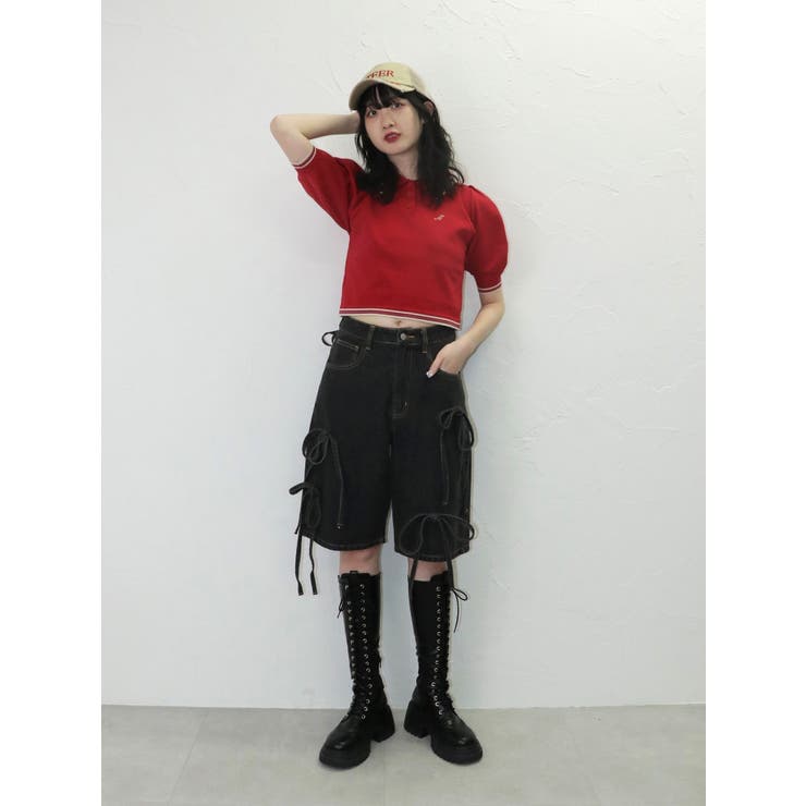 ニットポロ | jouetie | 詳細画像2 