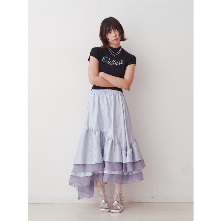 ロゴジャガードコンパクトニット | jouetie | 詳細画像25 