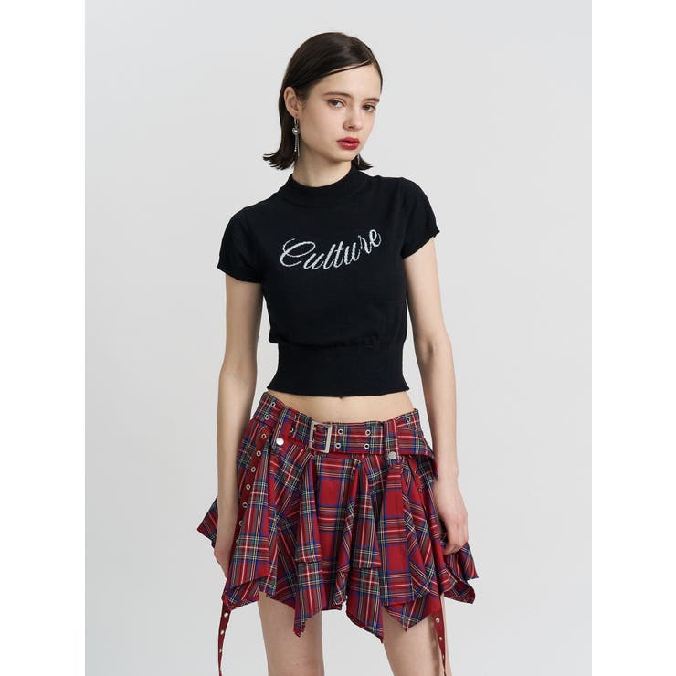 ロゴジャガードコンパクトニット | jouetie | 詳細画像4 