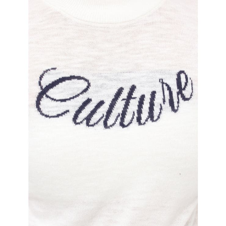 ロゴジャガードコンパクトニット | jouetie | 詳細画像44 