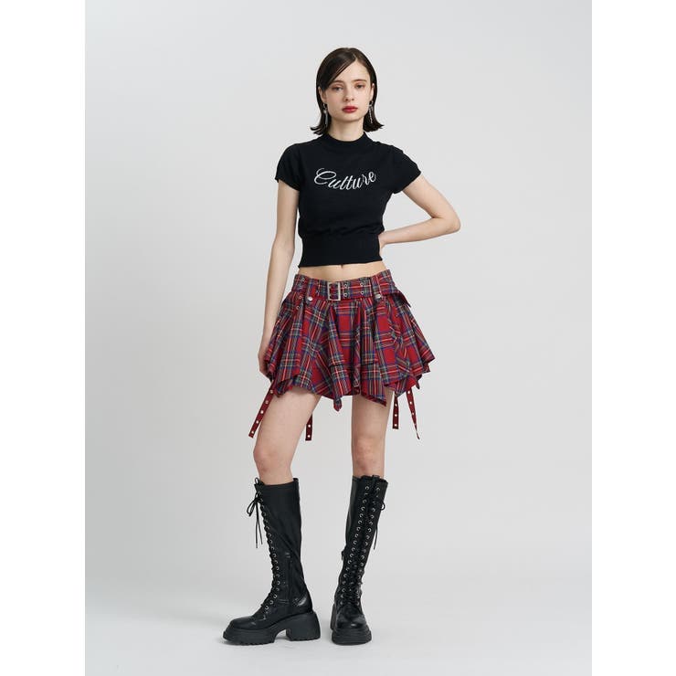 ロゴジャガードコンパクトニット | jouetie | 詳細画像6 