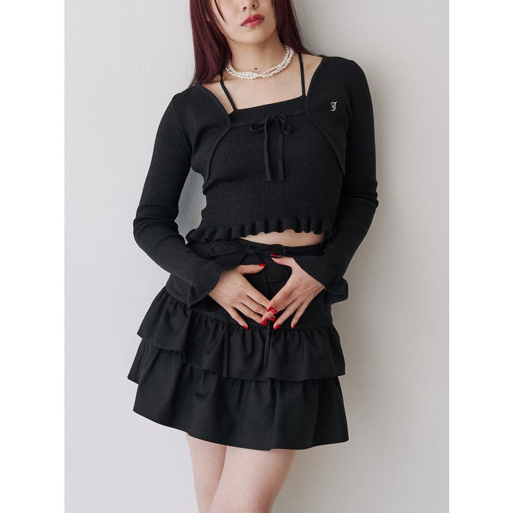 フリルニットアンサンブル | jouetie | 詳細画像2 