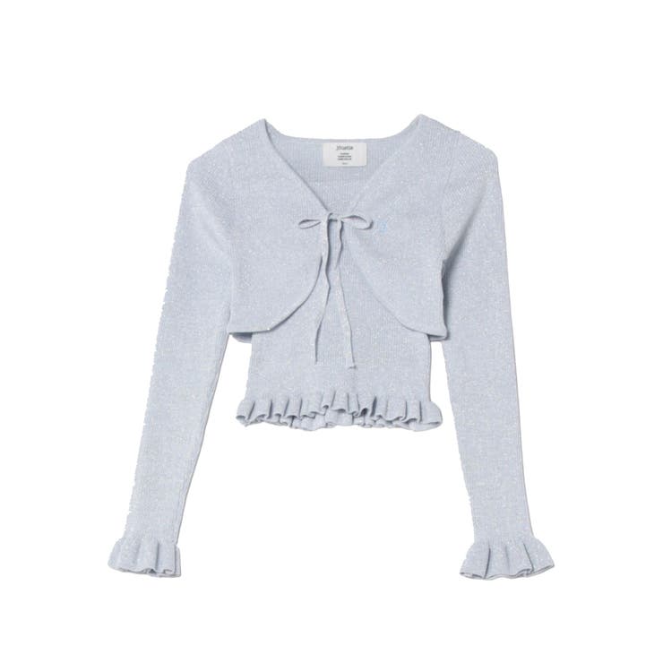 ブルー | フリルニットアンサンブル | jouetie