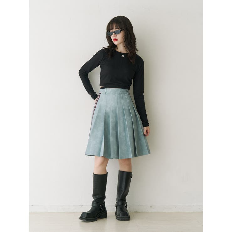 バックオープンロゴトップス | jouetie | 詳細画像14 