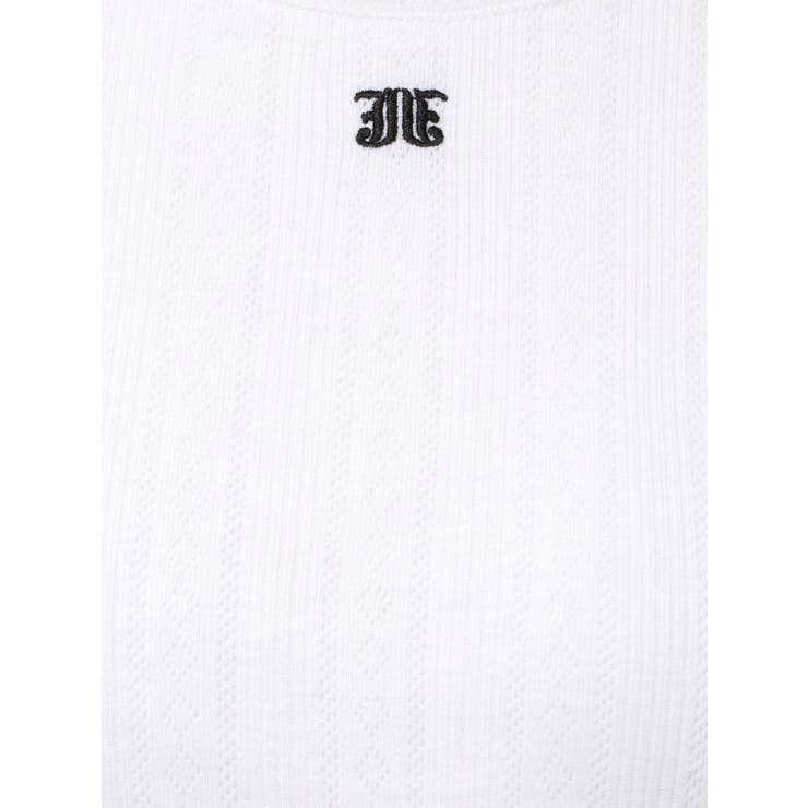 バックオープンロゴトップス | jouetie | 詳細画像37 