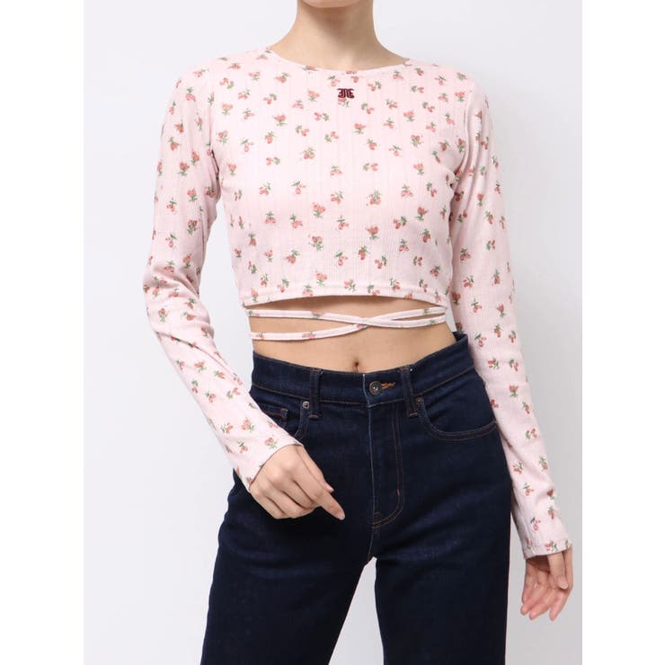 バックオープンロゴトップス | jouetie | 詳細画像39 