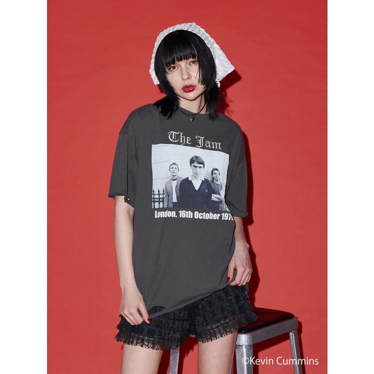 ブラック | 【KevinCummins×jouetie】BIGフォトTシャツ | jouetie