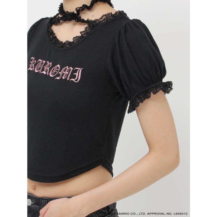 【メロクロコラボ】KUROMIフリルチョーカーリボントップス | jouetie | 詳細画像19 