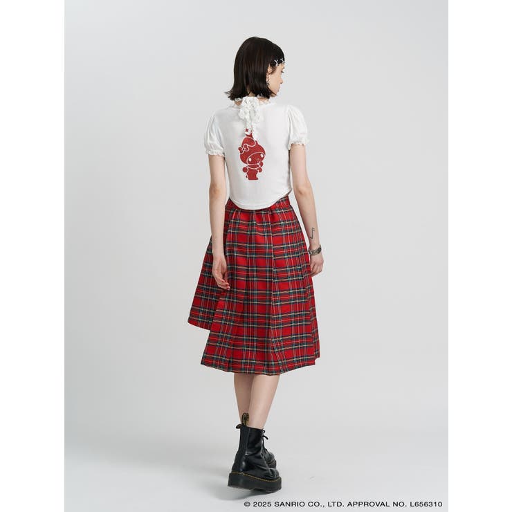 【メロクロコラボ】My Melodyフリルチョーカーリボントップス | jouetie | 詳細画像13 