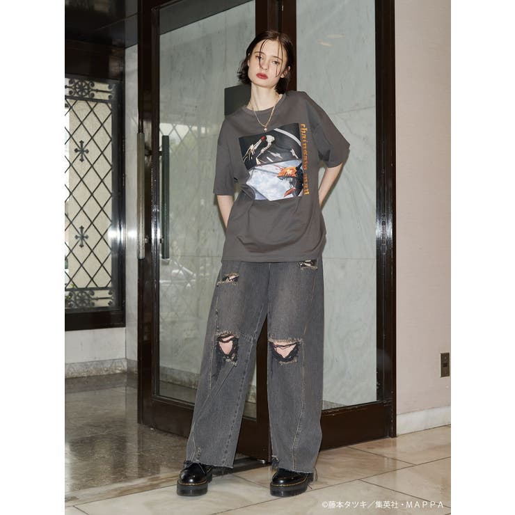 【TVアニメ『チェンソーマン』】シーンBIGTシャツ | jouetie | 詳細画像23 