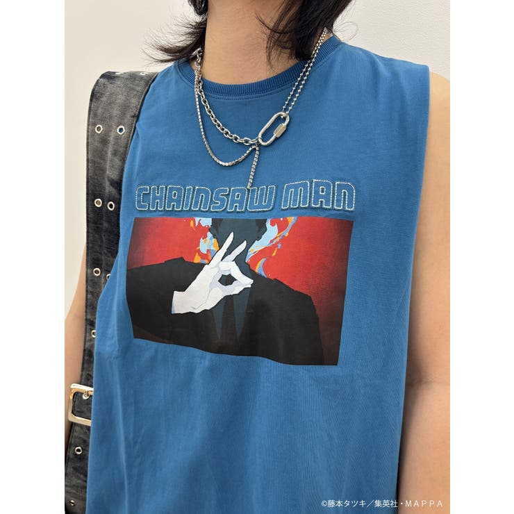 【TVアニメ『チェンソーマン』】ノースリーブBIGTシャツ | jouetie | 詳細画像15 